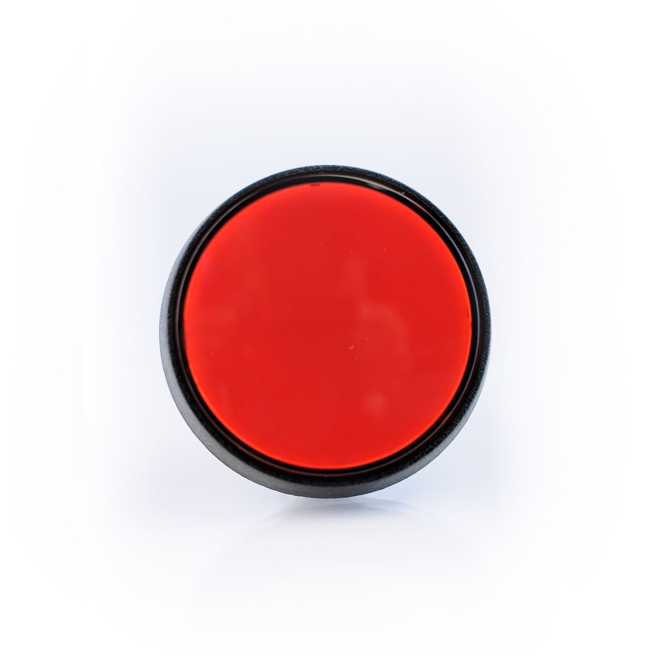 Large Red Plastic Mechanical Push Button