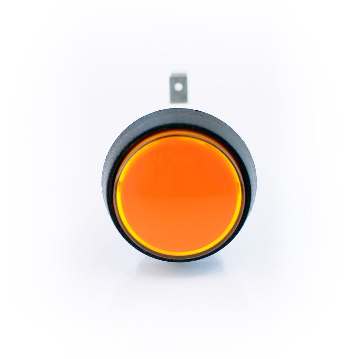 Medium Orange Plastic Mechanical Push Button – Videotel Digital