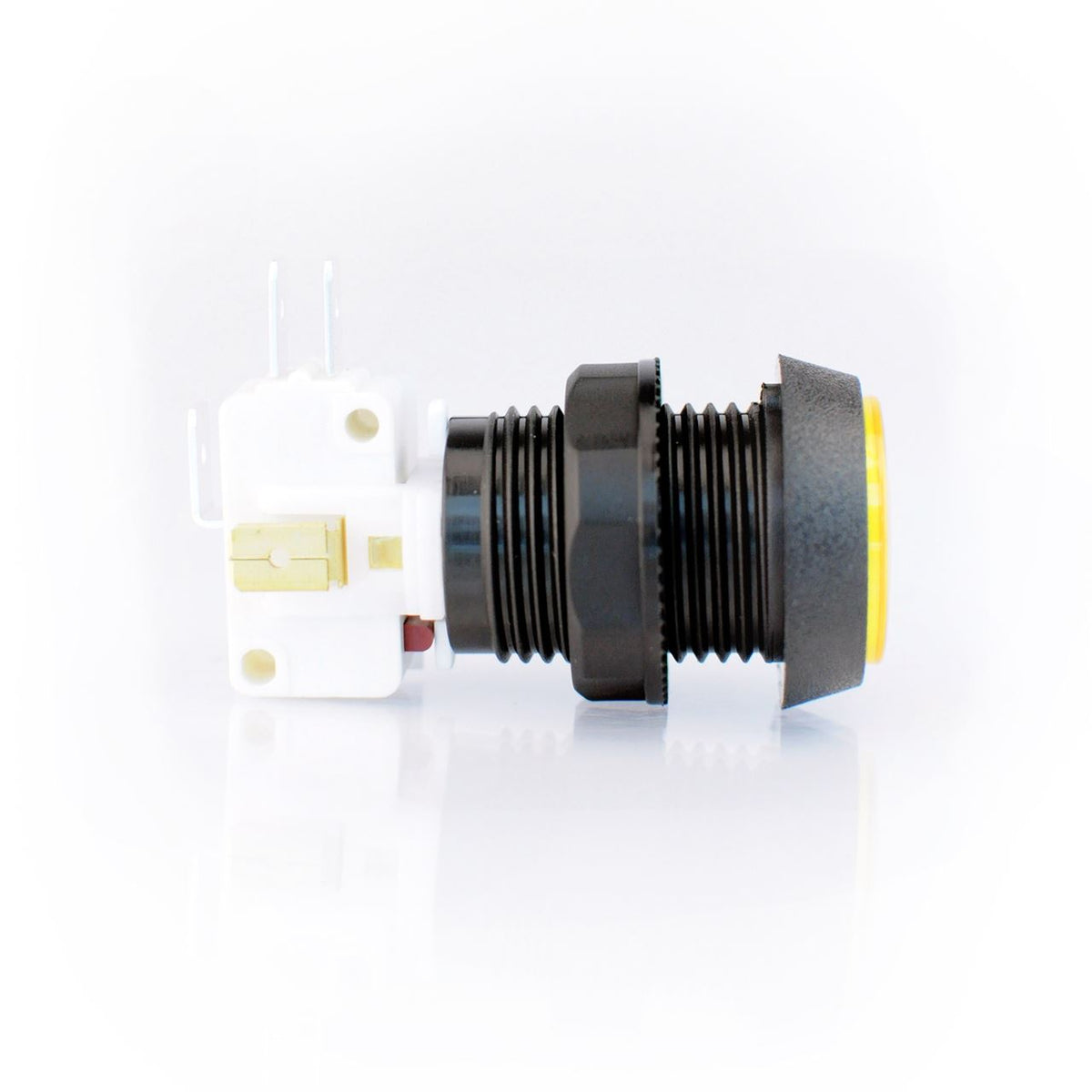 Small Yellow Plastic Mechanical Push Button – Videotel Digital