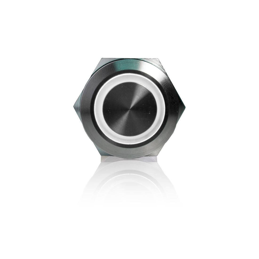 25mm Stainless Steel Button With White LED – Videotel Digital
